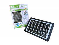 Солнечная панель с usb выходом CL 680 | Солнечная батарея для гаджетов | Портативная солнечная панель