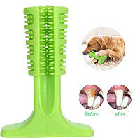 Жевательная игрушка для собак Dog Chew Brush (S) | Игрушка для животных | Зубная щетка для собак
