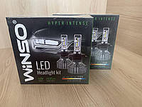 LED автолампы головного света Winso H4 12/24V 60Вт 8000Лм 6500К, Phlps Lumileds ZES Chip 798400