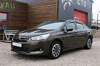 Дефлекторы окон (Ветровики) Citroen C4 Седан 2013-> (скотч) ANV