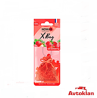 Ароматизатор запах мешочек в машину пахучка для авто Nowax X Bag - Strawberry (NX07560)