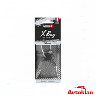 Ароматизатор гель мешок запах в машину пахучка для авто Nowax X Bag DELUXE Silver (NX07584)