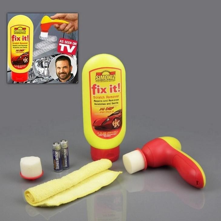 Засіб для видалення подряпин Fix it Scratch Remover, Набір для видалення подряпин з авто, Поліроль для авто