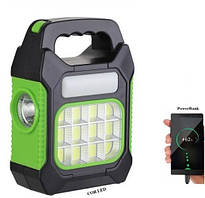 Кемпінговий ліхтар акумуляторний VHG JY-978D, Портативний зарядний пристрій, Переносний ліхтар