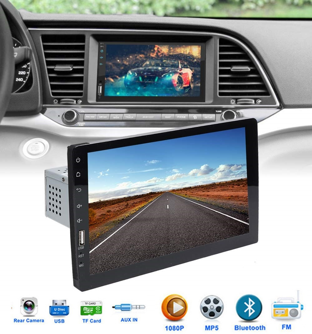 Стерео автомагнітола Car Stereo MP5 9008, Магнітола в автомобіль 1 Din з сенсорним екраном і bluetooth