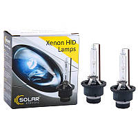 Ксеноновые лампы D4S Solar 5000K 35W комплект 2шт 8415
