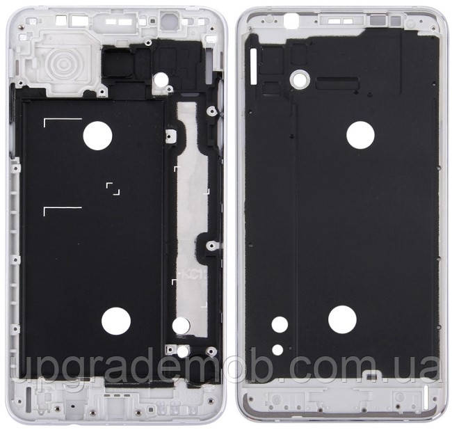 Рамка дисплея Samsung J710 Galaxy J7 2016 біла, фото 1