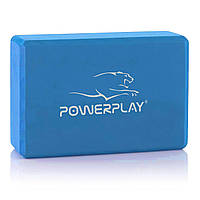 Блок для йоги PowerPlay 4006 Yoga Brick Синій