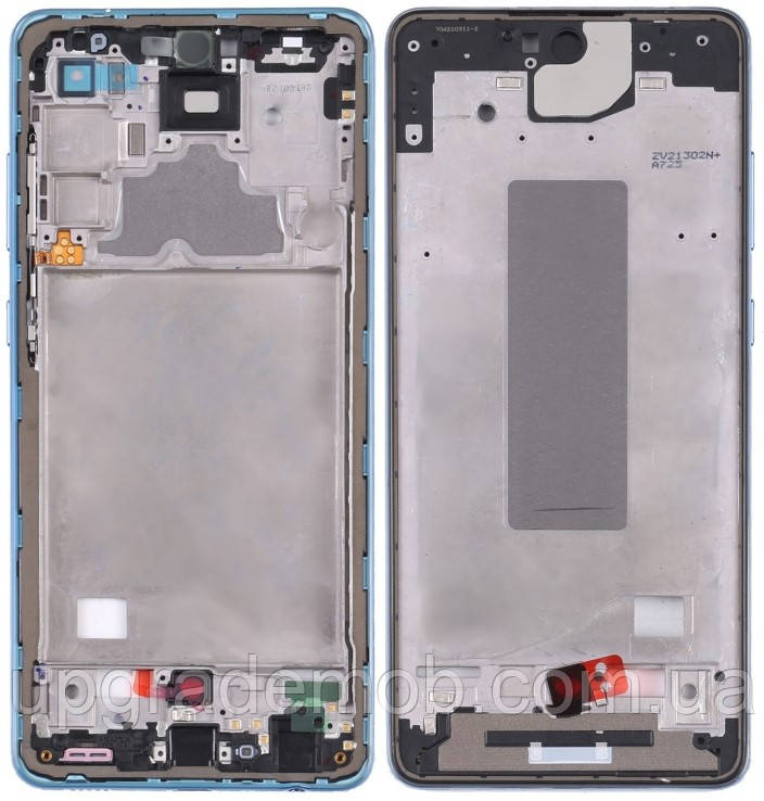 Рамка дисплея Samsung A525 Galaxy A52 /A526 синя Awesome Blue, фото 1