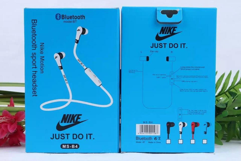 Беспроводные наушники, Bluetooth, Наушники Nike MS-B4, спортивные наушники - фото 4 - id-p316697834