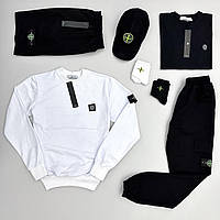 7в1 Stone Island світошот-штані-футболка-шорти-кепка-2пари шкарпетки.Хіт!
