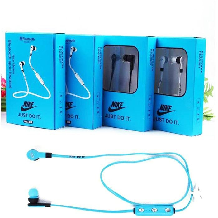 Беспроводные наушники, Bluetooth, Наушники Nike MS-B4, спортивные наушники - фото 2 - id-p316697834