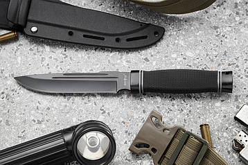 Ніж розвідки Штик, тактичний та надійний + чохол, фото 2