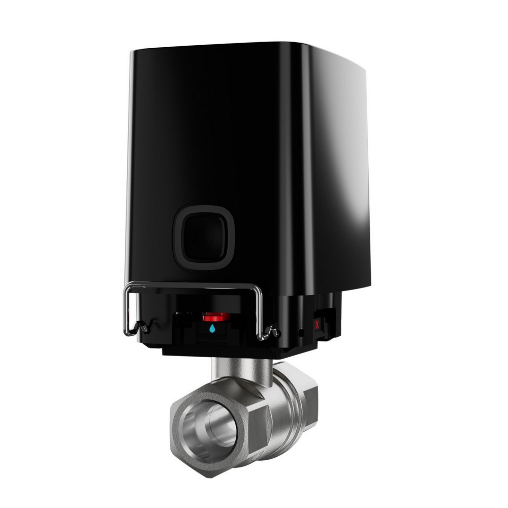 Кран перекриття води Ajax WaterStop 1" black з дистанційним керуванням, фото 1