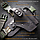 Спідниця для пістолета Beretta 92 Gun Holster, з підсумком для магазину, чорна/мультикам, шкіра, фото 2