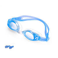 Очки для плавания детские/подростковые Newt Swim Goggles голубые NE-PL-600-BL