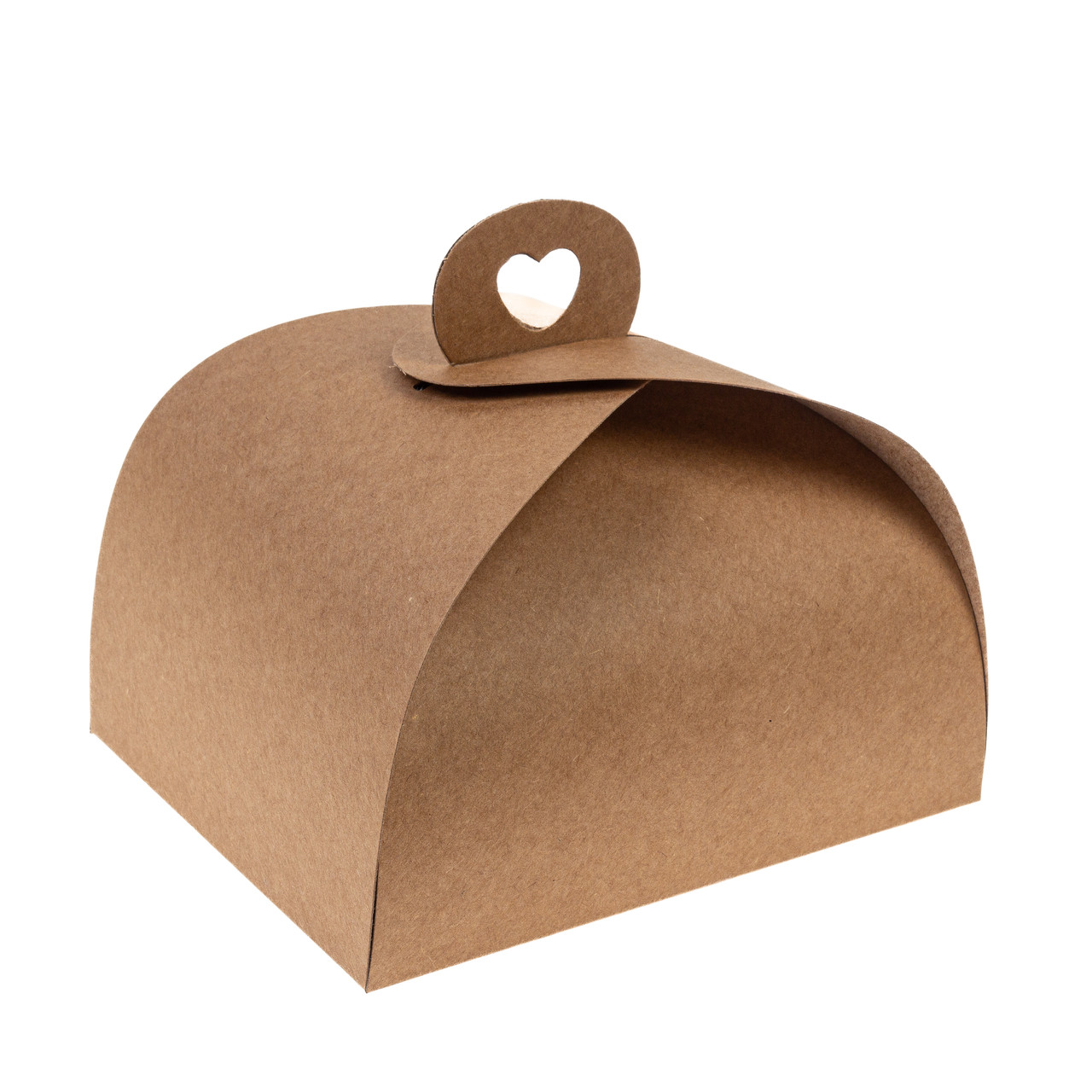 Коробка 150х125х100 для десертів "Скринька", крафт, фото 1