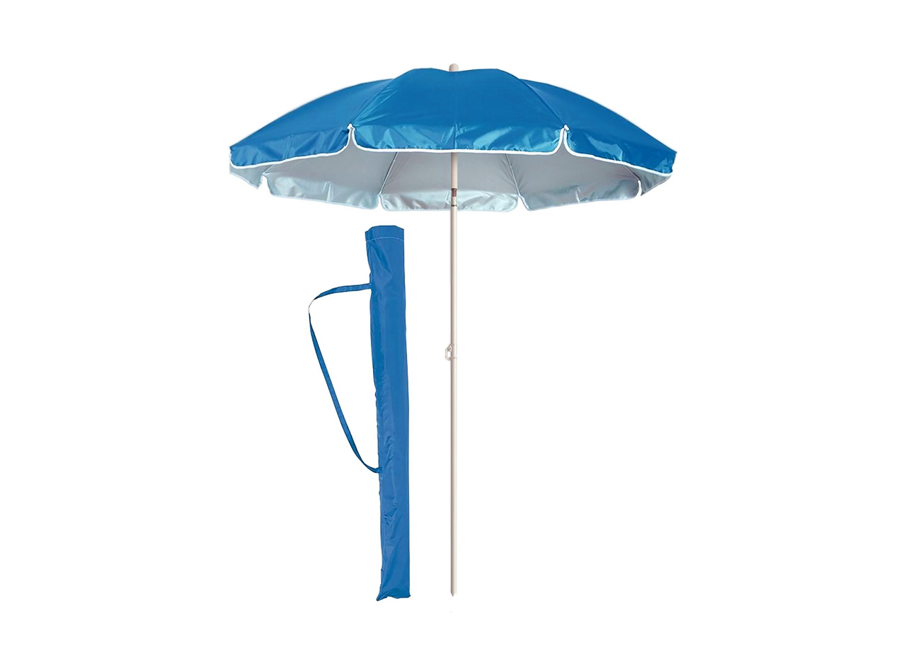 Пляжний парасольку з нахилом 2.0 Umbrella Anti-UV блакитний