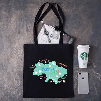 Шопер,Еко - сумка "Я ЦЕ УКРАЇНА"