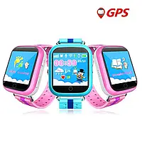 Детские GPS часы с трекером Smart Baby Watch Q750 с сенсорным экраном + WiFi (Без замены брака!)