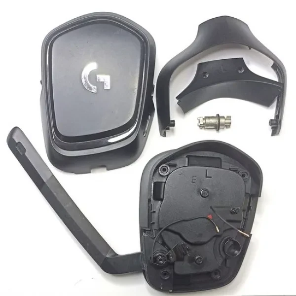 Лівий навушник Logitech G332 Black в зборі з динаміком та мікрофоном (Оригінал з розбору) (Вживаний)