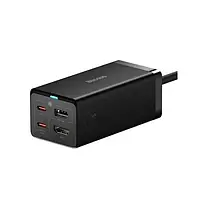 Сетевое зарядное устройство для телефона Baseus GaN5 Pro Desktop Fast Charger + USB Type-C Black 67W