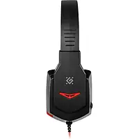 Накладные наушники Defender Warhead G-320 Black Red