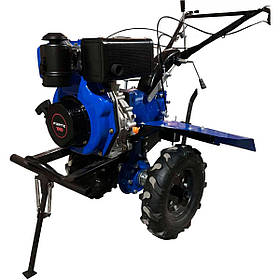 Мотоблок Forte 1050 (6 л.с., колеса 4.00-10, синій колір)