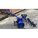 Мотоблок Forte 1050 (6 л.с., колеса 4.00-10, синій колір), фото 5