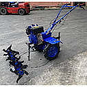 Мотоблок Forte 1050 (6 л.с., колеса 4.00-10, синій колір), фото 2