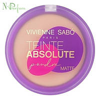 Пудра для лица Vivienne Sabo Teinte Absolute 04 серо-бежевый 6 г.