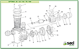 Насос для басейну Saci Optima 150M (15,9 м³/год), фото 8