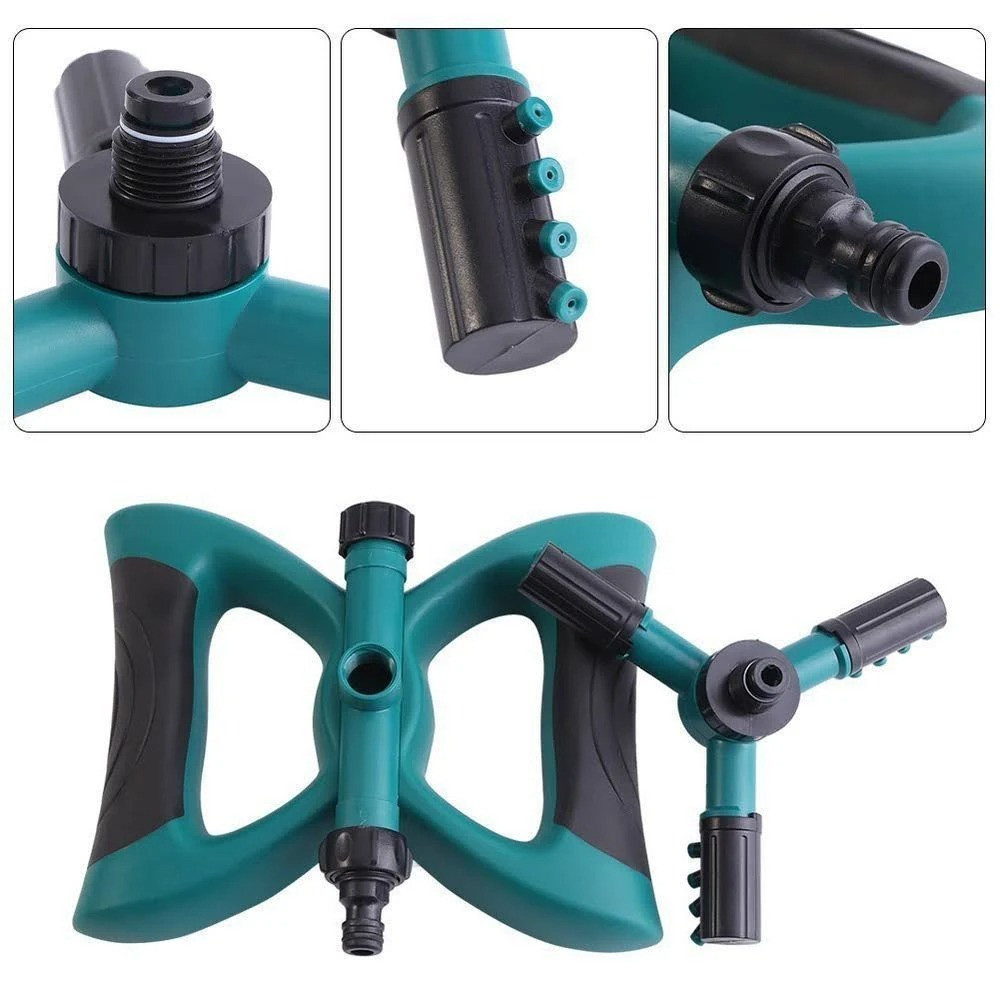 Розпилювач для газону на 360 градусів LAWN SPRINKLER / Розумна система для поливу саду