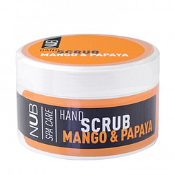 Скраб для рук NUB Spa Care Hand Scrub 200 мл, Манго і Папайя