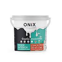 Фарба інтер'єрна для стін та стель "ТМ ONIX" INSIDE матова біла ,   1,4 кг