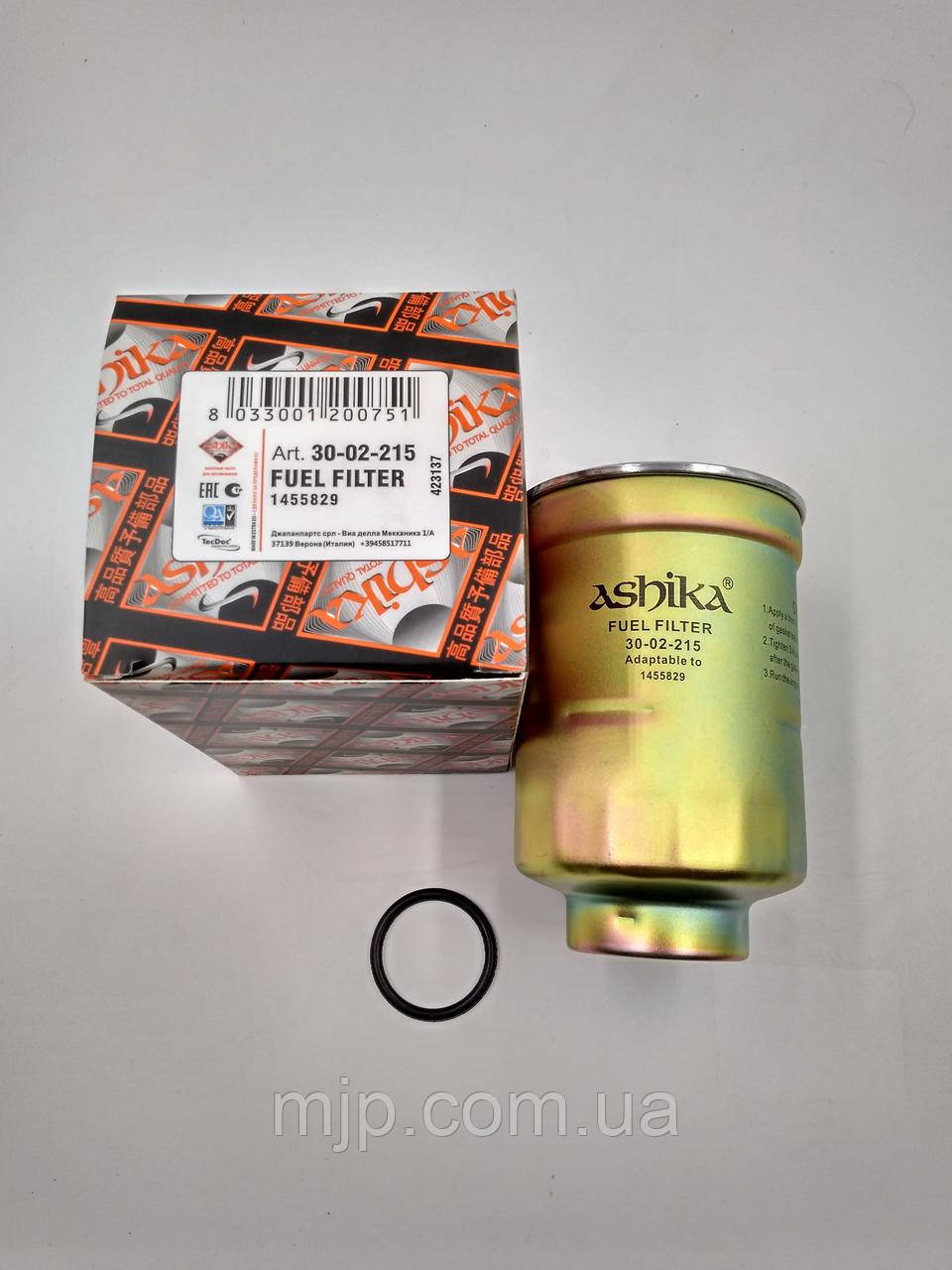 Фільтр паливний ASHIKA 30-02-215 1770A053, 1770A012, 1770A055, 23390-64480, 23303-64010, фото 1