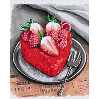 Картина за номерами "Любов на десерт" © Anna Kulyk Brushme BS53586 40х50 см melmil