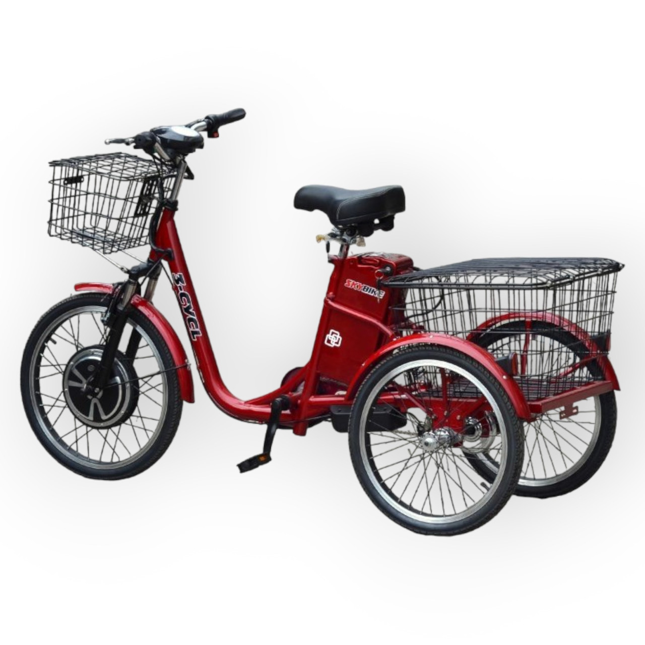 Электровелосипед SKYBIKE 3-CYCL 350W 36V12Ah Red - фото 5 - id-p1855462545