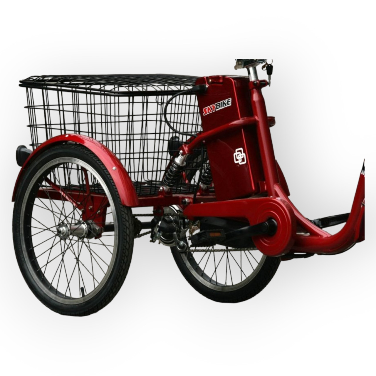 Электровелосипед SKYBIKE 3-CYCL 350W 36V12Ah Red - фото 7 - id-p1855462545