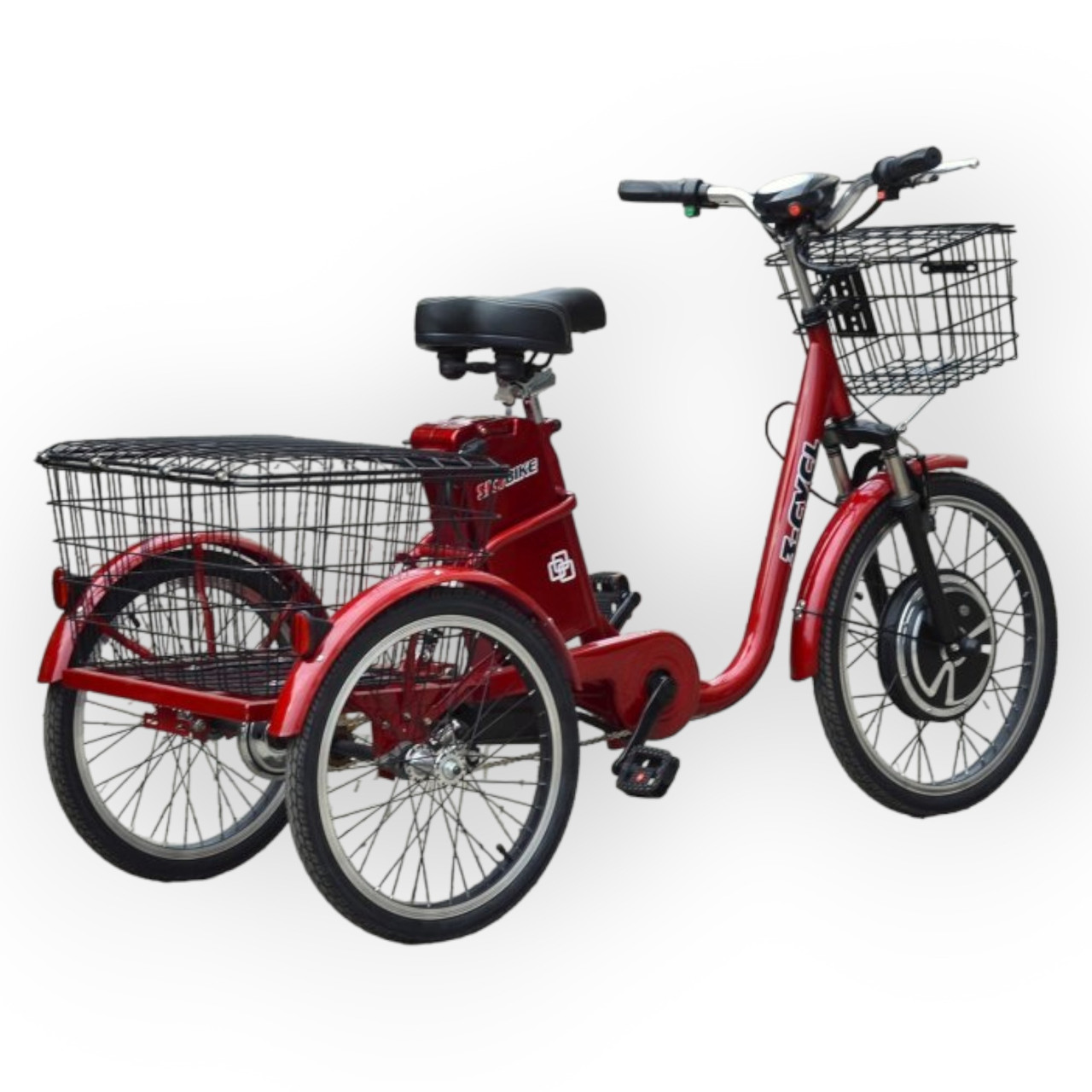 Электровелосипед SKYBIKE 3-CYCL 350W 36V12Ah Red - фото 10 - id-p1855462545