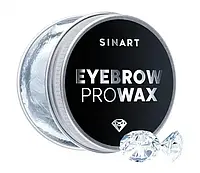 Sinart Eyebrow Pro Wax Crystal Віск для оформлення брів (прозорий) 15 гр