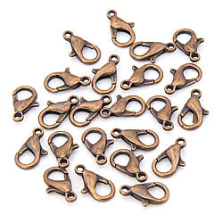 Карабін 12 мм Мідь в упаковці +-50 шт.