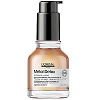 Масло для уменьшения ломкости волос L'Oreal Professionnel Serie Expert Metal Detox Oil