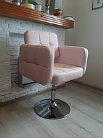 Парикмахерское кресло Beatrice HC181N розовый
