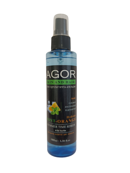 Тонік AGOR Гідролат м'ята-апельсин 100 мл