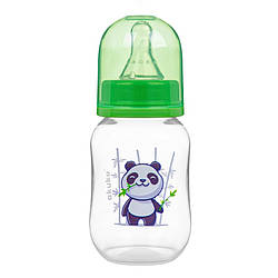 Пляшечка для годування Akuku A0104 Зелена Панда, 125 мл