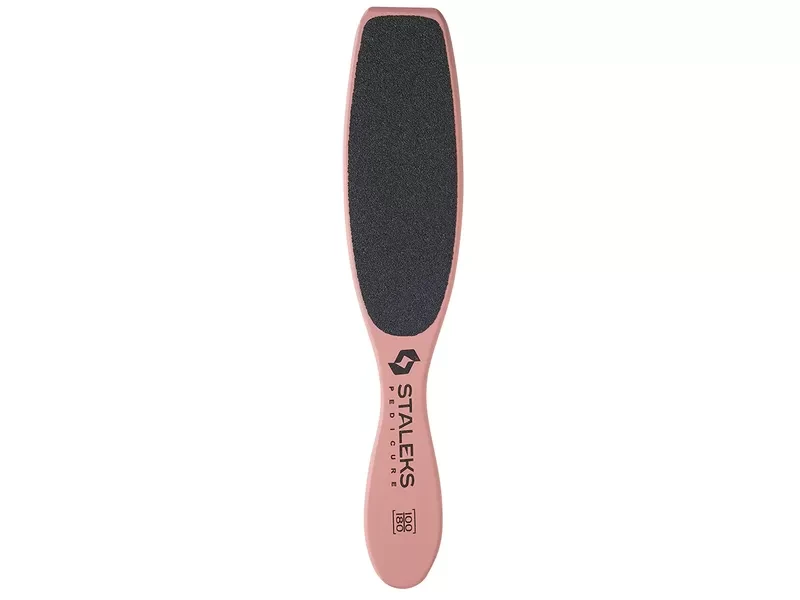 Терка для педикюру дерев'яна STALEKS BEAUTY & CARE ABC-20-3, 100/180