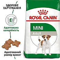 Royal Canin Mini Adult сухой корм для собак мелких пород от 10 месяцев, 2КГ