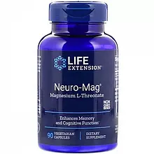 Магній Life Extension Neuro-Mag (Magnesium L-Threonate) 90 Veg Caps