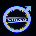 Логотип підсвітка дверцят Вольво Lazer door logo light Volvo Лінза скло HD зображення, PREMIUM, фото 3